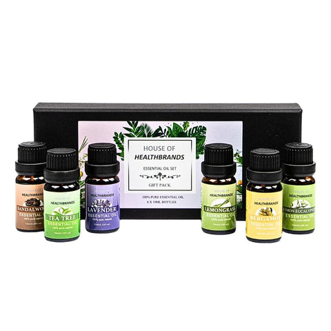 Etherische Olie Gift Set – 6x 100% Natuurlijk