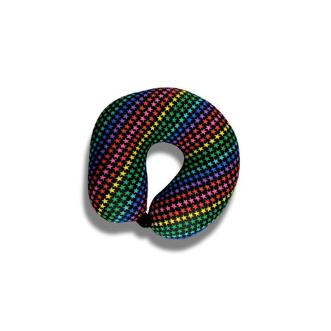 Kuschelmaxx -  Nek & Reiskussen regenboog sterren