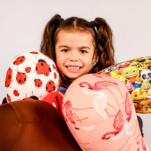 Kuschelmaxx bedrukte rol dieren
