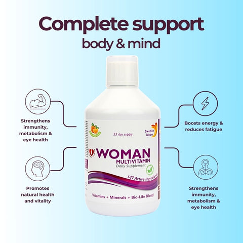 Multivitaminen vrouw