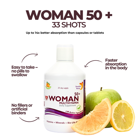 Multivitaminen vrouw 50+