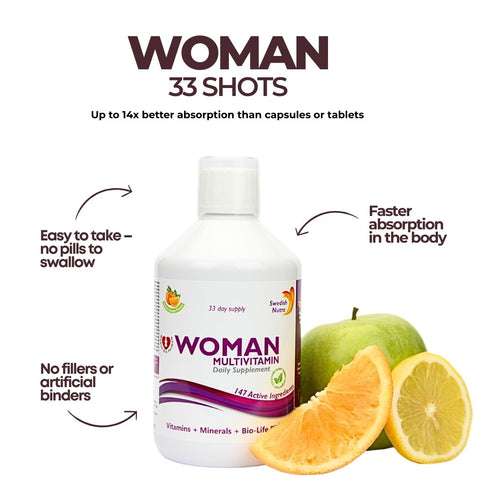 Multivitaminen vrouw