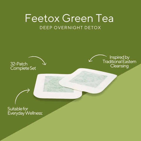 Feetox Detox Voetpleisters – Groene Thee