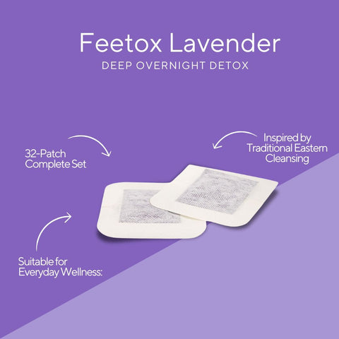 Feetox Detox Voetpleisters – Lavendel