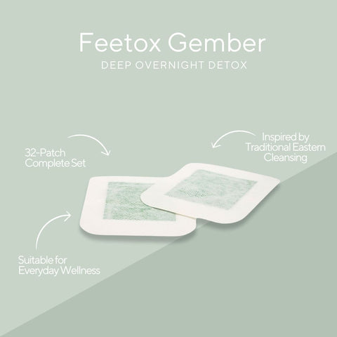 Feetox Detox Voetpleisters – Munt