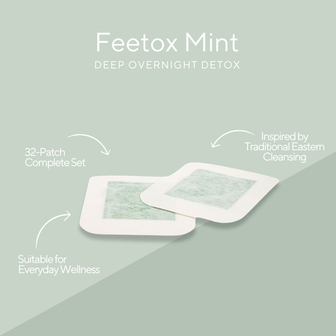 Feetox Detox Voetpleisters – Munt