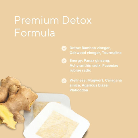 Feetox Detox Voetpleisters – Gember