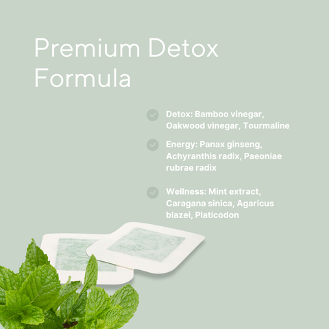 Feetox Detox Voetpleisters – Munt