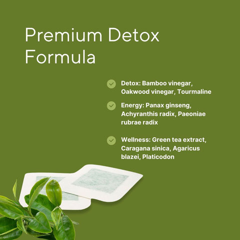 Feetox Detox Voetpleisters – Groene Thee