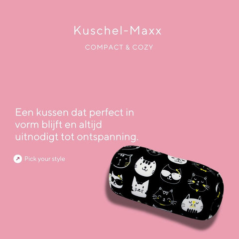 Kuschelmaxx bedrukte rol katten