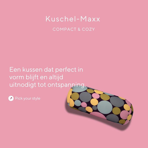 Kuschelmaxx bedrukte rol gekleurde stippen
