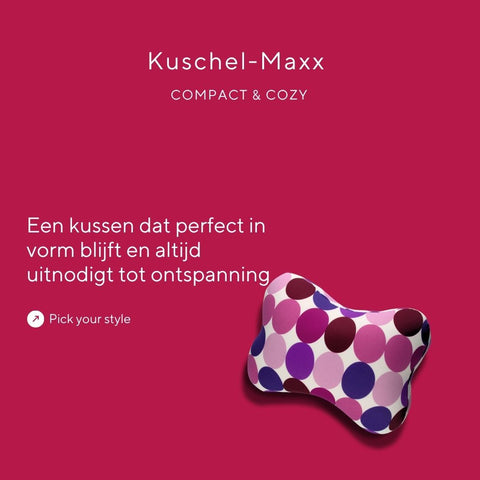 Kuschelmaxx - Vlinderkussen Paars