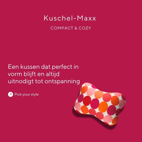 Kuschelmaxx - Vlinderkussen Oranje