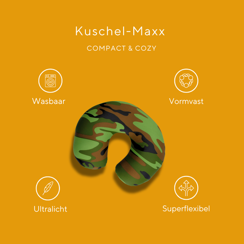 Kuschelmaxx - Nekkussen Kids camouflage