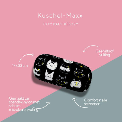 Kuschelmaxx bedrukte rol katten