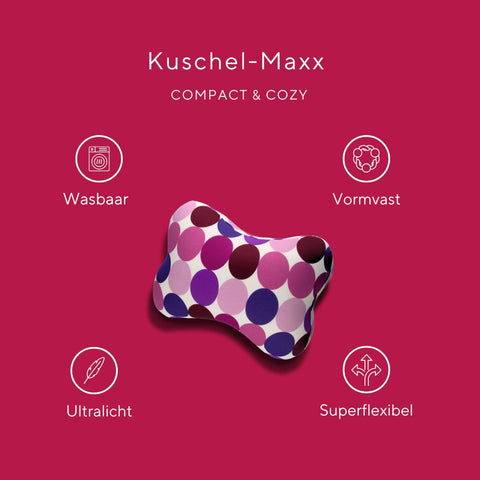 Kuschelmaxx - Vlinderkussen Paars