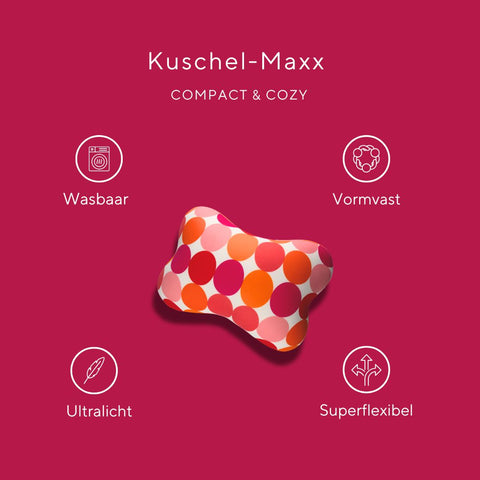 Kuschelmaxx - Vlinderkussen Oranje