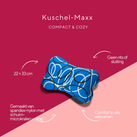 Kuschelmaxx - Vlinderkussen blauw