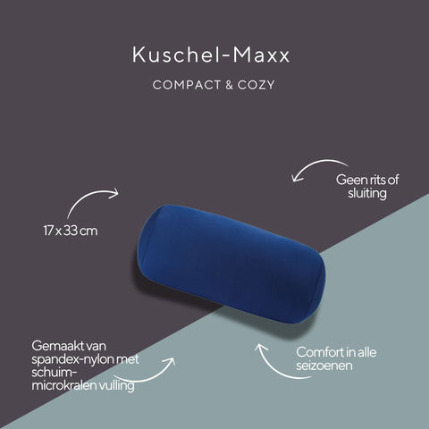 Kuschelmaxx bedrukte rol blauw