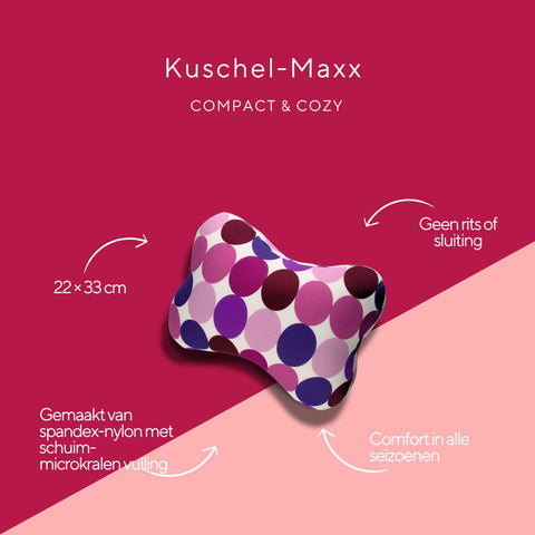 Kuschelmaxx - Vlinderkussen Paars