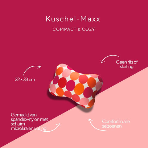 Kuschelmaxx - Vlinderkussen Oranje