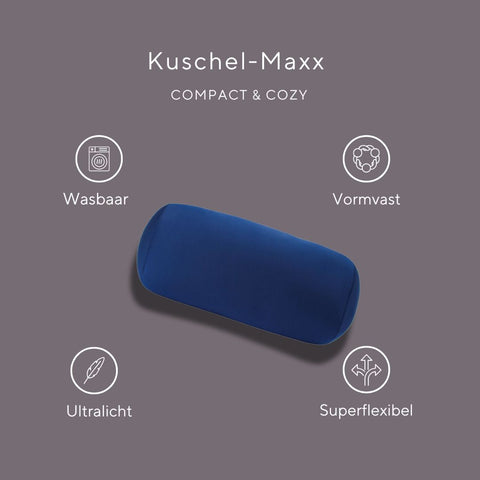 Kuschelmaxx bedrukte rol blauw